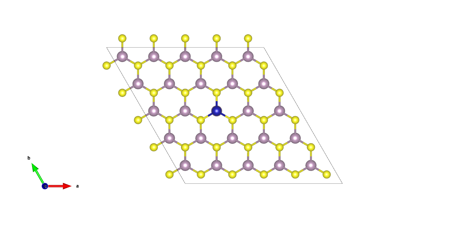 Cobalt-functionalized MoS2